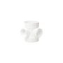 FloPlast Solvent Weld Soil Short Boss Pipe - 110mm White