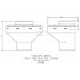 FloPlast Ring Seal Soil Manifold - 110mm Black