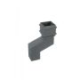 Cast Iron Square Downpipe Offset - 150mm Projection 100mm Primed