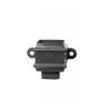 Cast Iron Square Downpipe Eared Loose Socket with Spigot - 100mm Primed