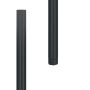 Lindab Steel Downpipe - 100mm x 3mtr Anthracite Grey