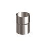Lindab Magestic Steel Downpipe Connector - 75mm Galvanised