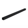 Galeco Square Steel Offset Downpipe Kit Black - 80mm Diameter
