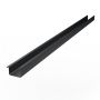 Galeco Square Steel Gutter Kit Black - 125mm Diameter
