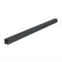 Galeco Square Steel Hopper & Downpipe Kit Grey - 80mm Diameter