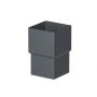Galeco Square Steel Socket Downpipe Kit Grey - 80mm Diameter