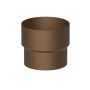 Galeco Steel Round Offset Downpipe Kit Copper Effect - 87mm Diameter