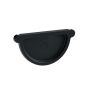 Galeco Steel Gutter Standard Shed Pack Apex Style Roof - 12x6 to 20x12 Black