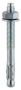 12mm x 100mm - Throughbolt Masonry Anchor - BZP - Bag of 4