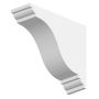 Dentil Block Exterior - 77mm x 250mm x 200mm White