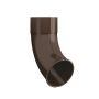 Lindab Steel Downpipe Shoe - 120mm Brown