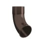 Lindab Steel Downpipe Shoe - 75mm Coffee Brown