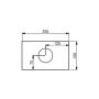 Lindab Steel Regular Water Hopper - 120mm Black