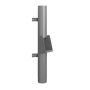 Lindab Steel Vandal Reinforced Pipe with Leaf Trap - 102mm x 0.85mtr Anthracite Metallic