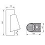 Lindab Steel Vandal Reinforced Leaf Trap - 102mm Dark Red