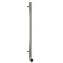 Lindab Steel Vandal Reinforced Pipe with Shoe - 102mm x 2mtr Silver Metallic