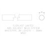 FloPlast Solvent Weld Waste Pipe - 32mm (I.D.) x 3mtr Grey
