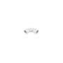 FloPlast Solvent Weld Waste Bend Swept - 92.5 Degree x 50mm White