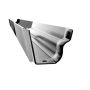 Cast Iron H16 Ogee Gutter - 125mm x 1829mm Black