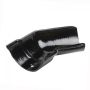 Cast Iron Beaded Half Round Gutter Right Hand Angle - 135 Degree x 115mm Black