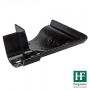 Cast Iron Ogee Gutter External Angle - 90 Degree x 100mm Black
