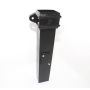 Cast Iron Rectangular Downpipe Eared Access Pipe - 100mm x 75mm Black