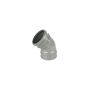 FloPlast Industrial/ Xtraflo Downpipe Solvent Weld Offset Bend Top - 110mm Grey