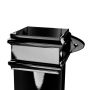Cast Iron Square Eared Downpipe - 100mm x 1829mm Black