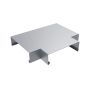 Aluminium Coping T Junction for 301-350mm Wall - 410mm Painted
