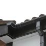 300mm Black Smooth Fascia Board - 18mm x 5mtr