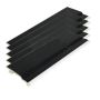 FloPlast V Joint Cladding - 100mm x 5mtr Black Ash Woodgrain - Pack of 5