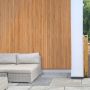 Naturale Wood Effect Cladding With V-Groove - 150mm x 5mtr Siberian Larch - Pack of 4