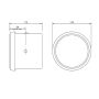 FloPlast Drainage Coupling Single Socket - 110mm
