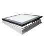 Type F Electrical Opening Solar Powered Flat Roof Window - 1000mm x 1500mm Triple Glazed Black