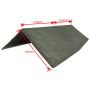 Tapco Composite Slate Roof Ridge - 160mm x 445mm Pewter Grey
