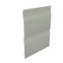 Embossed Double Shiplap Cladding - 333mm x 5mtr Misty Grey - Pack 2