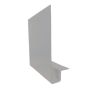 Aluminium Fascia J Profile Box End Assembly - 400mm x 2mm x 400mm Painted