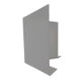 Aluminium Fascia V Profile External 90 Degree Corner - 210mm x 2mm Painted