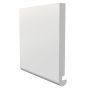 405mm White Bullnose Fascia Board - 18mm x 1.25mtr