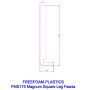 175mm Agate Grey Woodgrain Fascia Board - 18mm x 5mtr