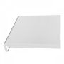 175mm White Woodgrain Fascia Board - 18mm x 5mtr - Pack of 2