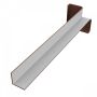 White Woodgrain Fascia Internal Corner Trim - 90 Degree 300mm