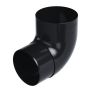 Galeco Industrial Downpipe Bend - 87 Degree x 100mm Black