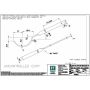 Cast Iron Half Round Gutter Side Rafter Bracket - 100mm Galvanised Black Painted