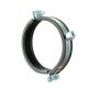Cast Iron Halifax Drain/Soil Bracket Zinc Plated Rubber Lined Bismat - 150mm