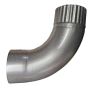 Galeco Steel Downpipe Bend - 90 Degree x 100mm Galvanised