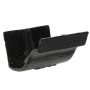 Cast Iron Ogee Gutter Union - 125mm Black