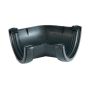 FloPlast Cast Iron Effect Half Round Gutter Angle - 135 Degree x 112mm