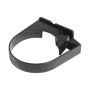 FloPlast Deepflow/ Hi-Cap Downpipe Clip - 80mm Black