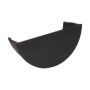 FloPlast Half Round Gutter Internal Stopend - 112mm Anthracite Grey